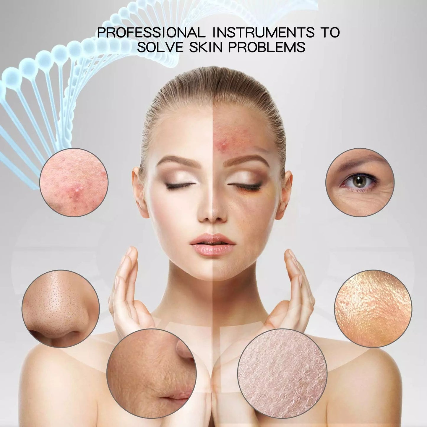 Limpiador Facial Peeling Ultrasonico